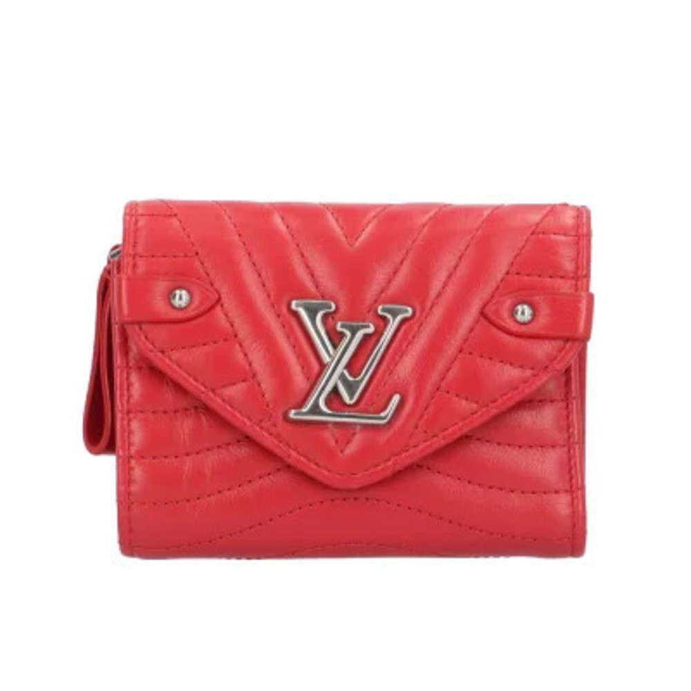 Louis Vuitton Compact Wallet New Wave Tri fold Leather